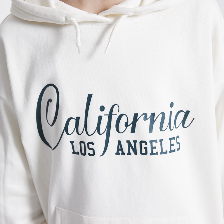 Printed hoodie "Smilla" White 7